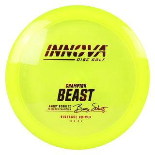 Innova Disc Golf Champion Beast Distance Driver 10/5/-2/2 Yellow/Red 173 grams