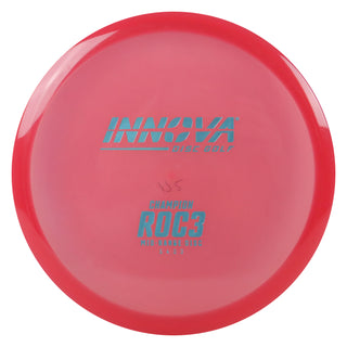 Innova Disc Golf Champion Roc3 Midrange Disc 5/4/0/3 Red/Slate 172 grams