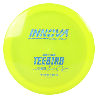 Innova Disc Golf Champion Teebird Fairway Driver 7/5/0/2 Yellow/Blue Shatter 164 grams