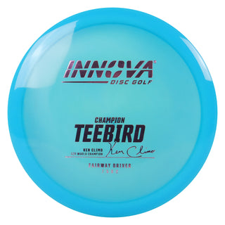 Innova Disc Golf Champion Teebird Fairway Driver 7/5/0/2 Blue/Pink 163 grams