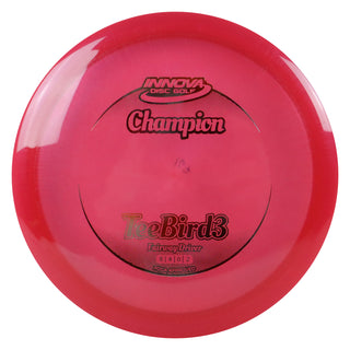 Innova Disc Golf Champion Teebird3 Fairway Driver 8/4/0/2 Red/Red Metallic 167 grams