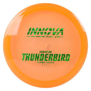 Innova Disc Golf Champion Thunderbird Fairway Driver 9/5/0/2 Orange/Green Shatter 172 grams