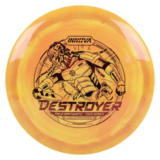 Innova Disc Golf Philo Brathwaite Tour Series Star Destroyer 12/5/-1/3 Burnt Orange/Red 168 grams