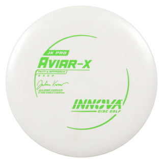 Innova Disc Golf Pro JK Aviar Putting Disc 2/3/0/2 White/Green 172 grams