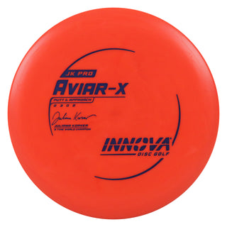 Innova Disc Golf Pro JK Aviar Putting Disc 2/3/0/2 Orange/Navy 175 grams