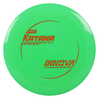 Innova Disc Golf Pro Katana Distance Driver 13/5/-3/3 Green/Orange 166 grams