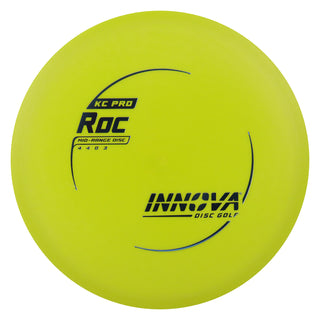 Innova Disc Golf Pro KC Roc Midrange Disc 4/4/0/3 Yellow/Slate 176 grams