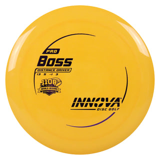 Innova Disc Golf Pro Boss Distance Driver 13/5/-1/3 Mango/Purple 172 grams