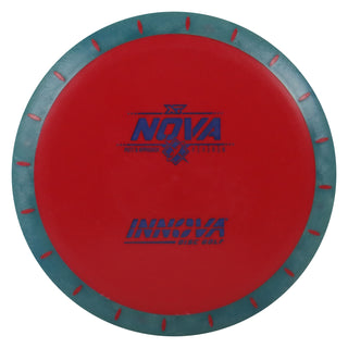 Innova Disc Golf Overmold XT Nova Putting Disc 2/3/0/0 Red Turquoise/Navy 167 grams