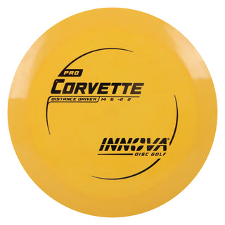 Innova Disc Golf Pro Corvette Distance Driver 14/6/-1/2 Mango/Gold 171 grams