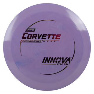 Innova Disc Golf Pro Corvette Distance Driver 14/6/-1/2 Purple/Purple Metallic 173 grams