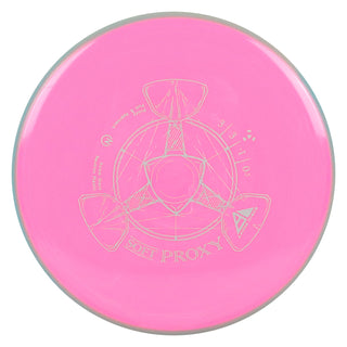 Axiom Disc Golf Neutron Soft Proxy Putter 3/3/-1/0.5 Pink/Grey 171 grams