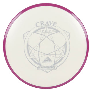 Axiom Disc Golf Fission Crave Fairway Driver 6.5/5/-1/1 White/Plum 164 grams