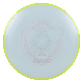Axiom Disc Golf Fission Crave Fairway Driver 6.5/5/-1/1 Light Grey/Yellow 155 grams