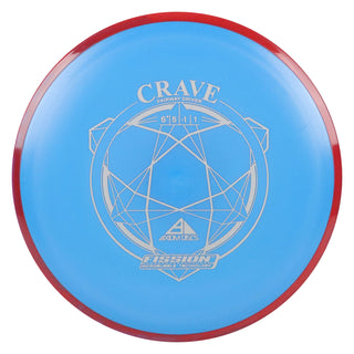 Axiom Disc Golf Fission Crave Fairway Driver 6.5/5/-1/1 Blue/Red Blend 152 grams