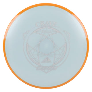 Axiom Disc Golf Fission Crave Fairway Driver 6.5/5/-1/1 Light Grey/Orange 148 grams