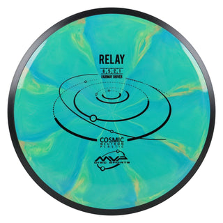MVP Disc Golf Cosmic Neutron Relay Fairway Driver 6/5/-2/1 Green Blue 173 grams