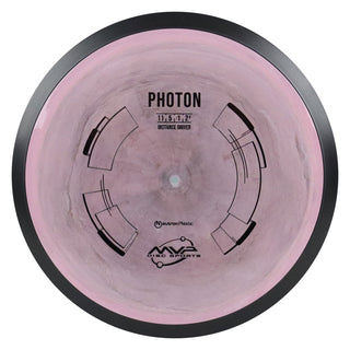 MVP Disc Golf Neutron Photon Distance Driver 11/5/-1/2.5 Pink Black 163 grams