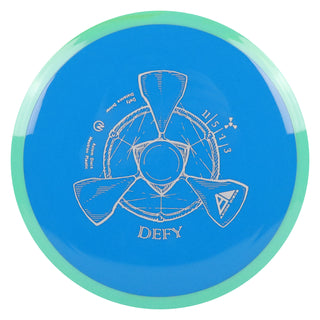 Axiom Disc Golf Neutron Defy Distance Driver 11/5/-1/3 Blue/Teal 159 grams