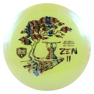 Discmania Disc Golf Nate Perkins Meta Essence Zen 2 Fairway Driver 8/9/-2/1 Yellow/USA 174 grams