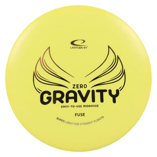 Latitude 64 Disc Golf Zero Gravity Fuse Midrange 5/6-1/0 Yellow/Gold 126 grams
