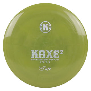 Kastaplast Disc Golf K1 Soft Kaxe Z Midrange 6/5/0/2 Moss/Holo Shimmer 172 grams