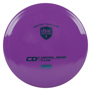 Discmania Disc Golf S-Line CD1 Control Driver 9/5/-1/2 Purple/Turquoise 169 grams