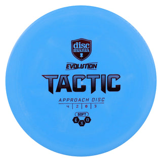 Discmania Disc Golf Soft Exo Tactic Putter 4/2/0/3 Blue/Red 174 grams