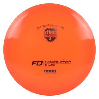 Discmania Disc Golf Originals C-Line FD Fairway Driver 7/6/0/1 Orange/Silver 176 grams