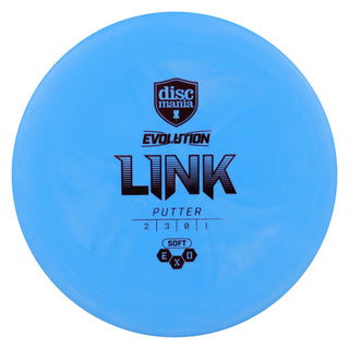 Discmania Disc Golf Soft Exo Link Putter 2/3/0/1 Blue/Red 174 grams