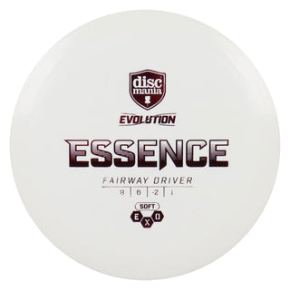 Discmania Disc Golf Soft Exo Essence Fairway Driver 8/6/-2/-1 White/Red 148 grams