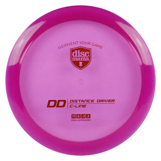 Discmania Disc Golf C-Line DD Distance Driver 11/6/-3/2 Purple/Orange 173 grams