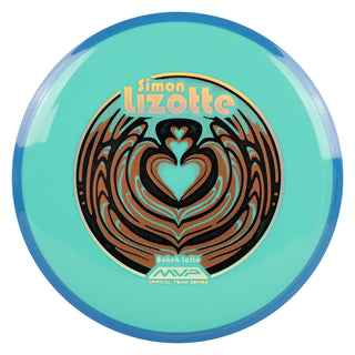 Axiom Discs Simon Lizotte Team Series Neutron Bokeh Fairway Driver 7/9/0/1 Teal/Blue 169 grams