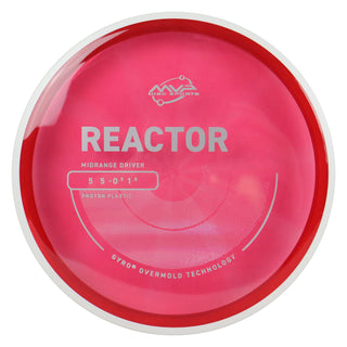 MVP Discs Sports Project Lab Coat Proton Reactor Midrange Disc 5/5/-0.5/1.5 Red 167 grams