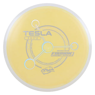 MVP Discs Sports Project Lab Coat Fission Tesla Distance Driver 9/5/-1.5/2 Yellow 156 grams