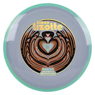 Axiom Discs Simon Lizotte Team Series Neutron Bokeh Fairway Driver 7/9/0/1 Grey/Teal Aqua 173 grams