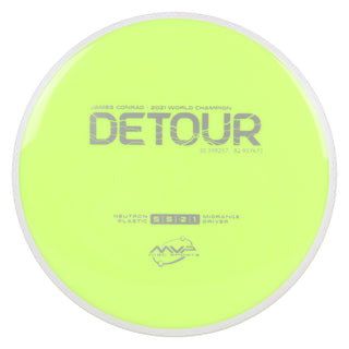 MVP Discs Sports Project Lab Coat James Conrad Neutron Detour Midrange 5/5/-2/1 DayGlo 174 grams