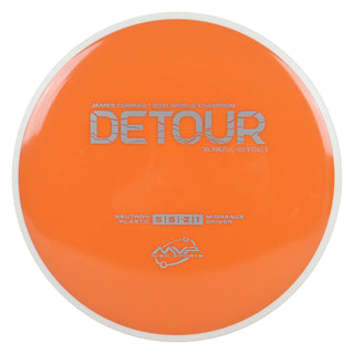 MVP Discs Sports Project Lab Coat James Conrad Neutron Detour Midrange 5/5/-2/1 Orange 168 grams