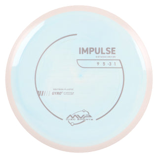 MVP Discs Sports Project Lab Coat Neutron Impulse Distance Driver 9/5/-3/1 Powder Blue 168 grams