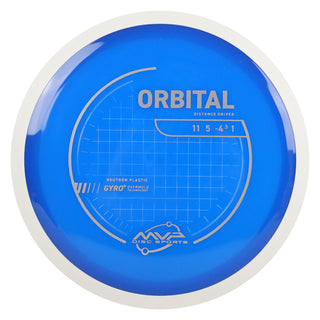 MVP Discs Sports Project Lab Coat Neutron Orbital Distance Driver 11/5/-4.5/1 Blue 167 grams