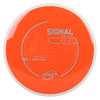MVP Discs Sports Project Lab Coat Neutron Signal Fairway Driver 6/5/-3/1 Orange 167 grams