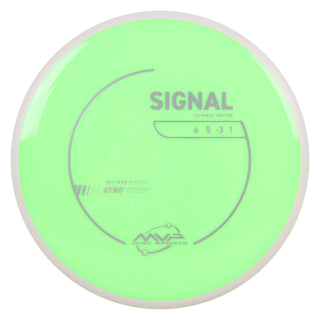MVP Discs Sports Project Lab Coat Neutron Signal Fairway Driver 6/5/-3/1 Neon Green 173 grams