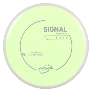 MVP Discs Sports Project Lab Coat Neutron Signal Fairway Driver 6/5/-3/1 Pastel Yellow 174 grams