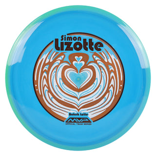 Axiom Discs Simon Lizotte Team Series Neutron Bokeh Fairway Driver 7/9/0/1 Blue/Teal 169 grams