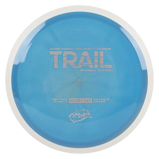 MVP Discs Sports Project Lab Coat James Conrad Neutron Trail Distance Driver 10/5/-1/1 Storm Blue 173 grams