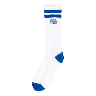 Anti Hero Skateboards Socks Black Hero Outline White/Royal