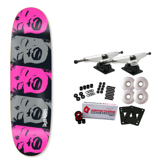 Black Label Skateboard Complete Adams Sonic Reducer Egg 9.0" x 32.2"