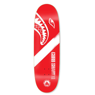 Black Label Skateboard Deck Adams Curb Shark Egg 9.5" x 32.5"