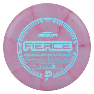 Discraft Disc Golf Pierce Fierce Mini 6" Thrower or Marker Dark Pink/Blue Holo