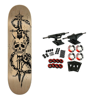 Sk8 Mafia Skateboard Complete Team Stab 9.0" x 32.3"